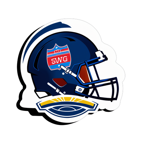 Cotton Bowl Sports-themed Sticker