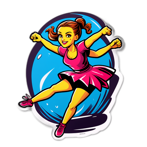 Denisa Pfauserová překonává překážky v taneční soutěži