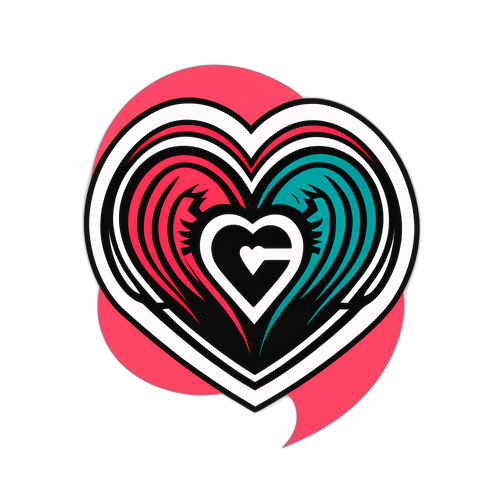 DC United ve Inter Miami Hayranları İçin Sevgi ve Saygı Sticker Tasarımı