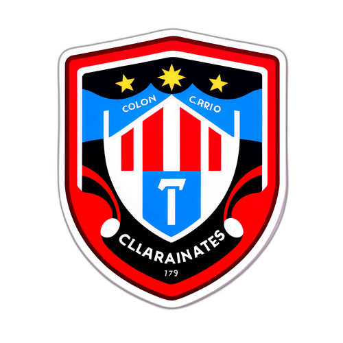 Sticker de Colón y Estudiantes de Río Cuarto