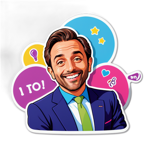 Adesivo Divertente di Edoardo Tavassi