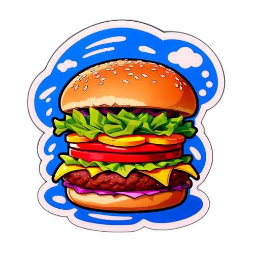 ドラゴンクエストバーガーの具材キャラクター