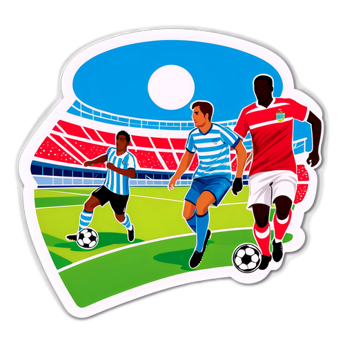 Sticker ya Mechi ya Soka kati ya Malaga na Granada