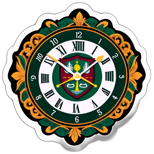 Ceas ornamental pentru meciul Fluminense - Palmeiras
