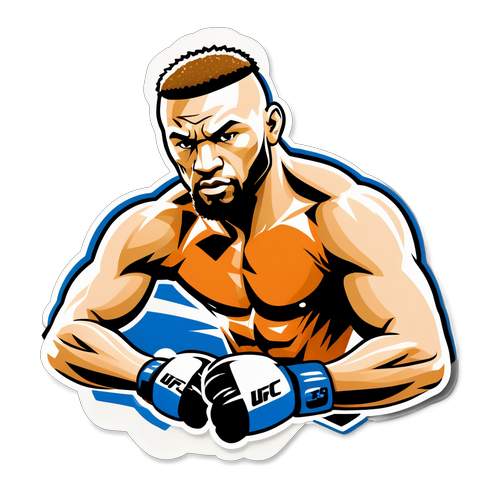 Vechten met Passie: UFC 305 Sticker