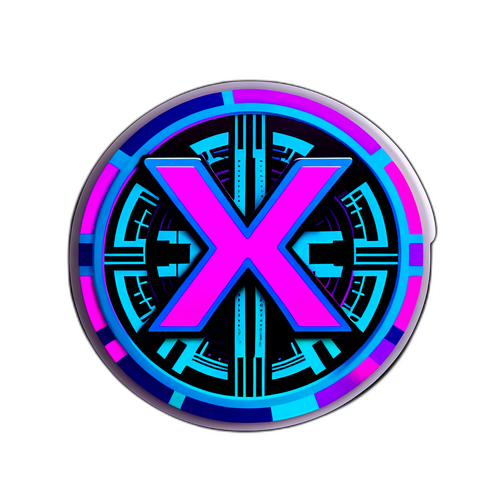 भविष्यवादी स्टिकर 'XXIV'