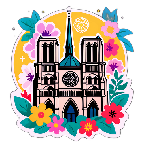 Notre Dame w Kwiatach