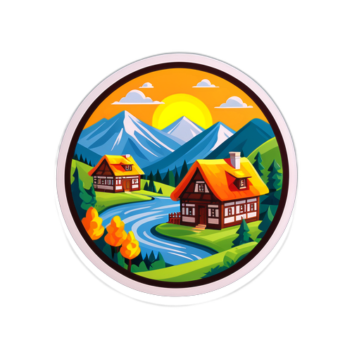 Peisaj din Dumbrăvița