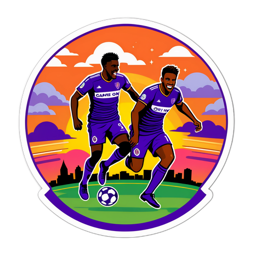 Stiker Kemenangan Orlando City