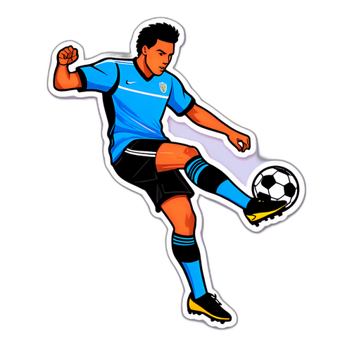 Calciatore in Azione