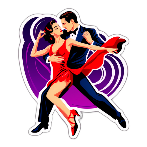 Danseurs de tango argentins en action