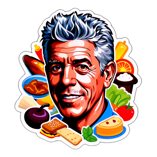 Emocjonalny portret Anthony'ego Bourdaina z kulinarnymi przygodami