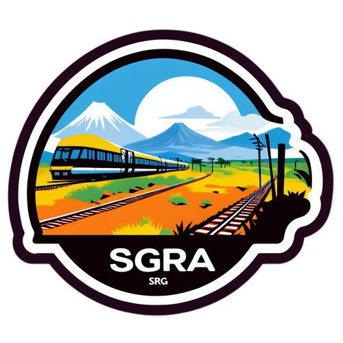 Safari ya Kichawi: Sticker ya SGR Inayoleta Uhai wa Kenya Kwako!