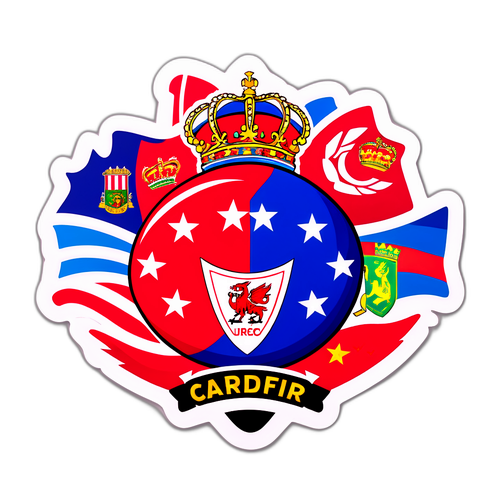 Cardiff Fanbase Sticker