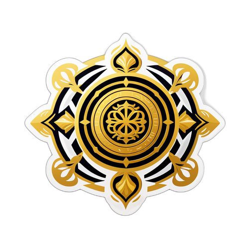 Gold Futures Artistic Sticker