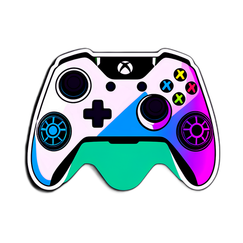 Contrôleur Xbox Futuriste