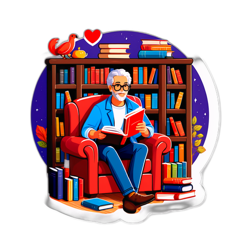 Corrado Augias nella biblioteca