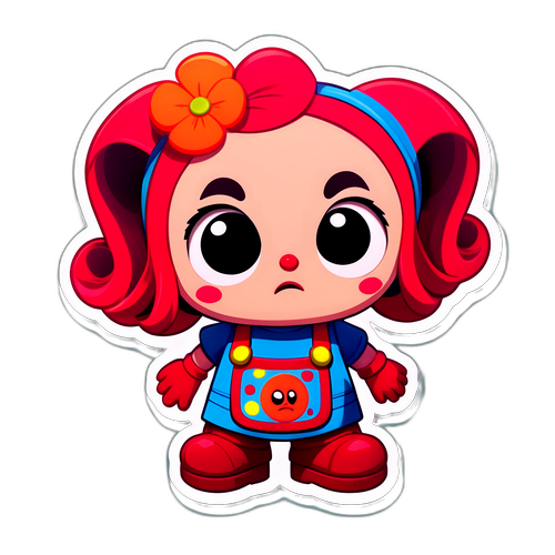 隠れた恐怖を表現するキャラクター