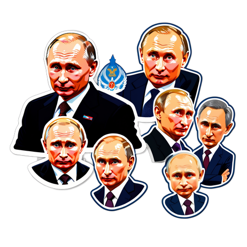 Tràn Ngập Cảm Xúc! Những Hình Dán Tổng thống Putin Gây Bão Cộng Đồng!