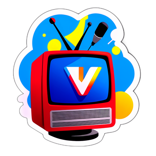 Sticker Truyền Hình Trực Tiếp VTV1