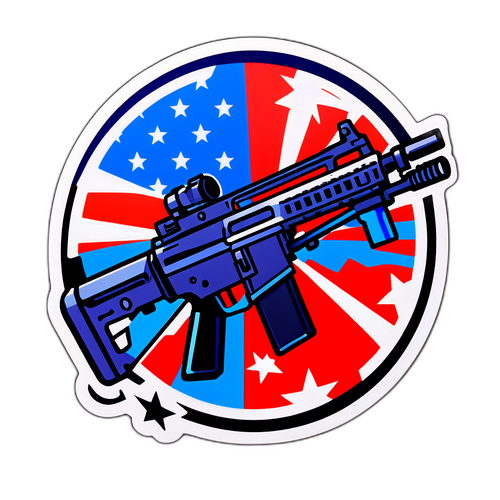 Наклейка Call of Duty