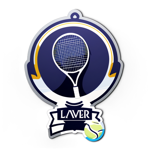 Ultimate Tennis Showdown! Laver Cup Sticker Design That Every Fan Needs!