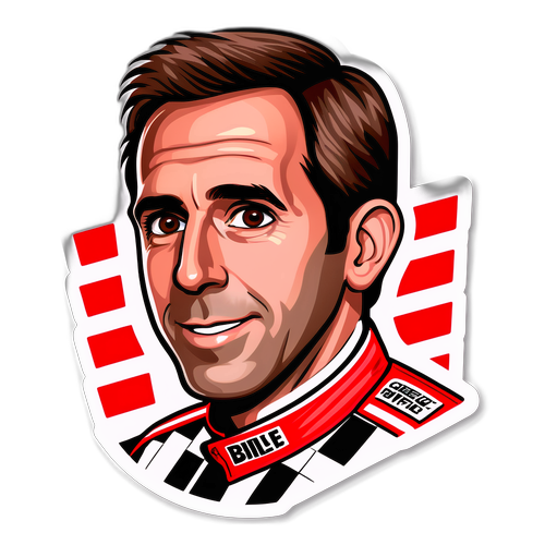 Sticker na may Temang Karera ng Auto na si Greg Biffle