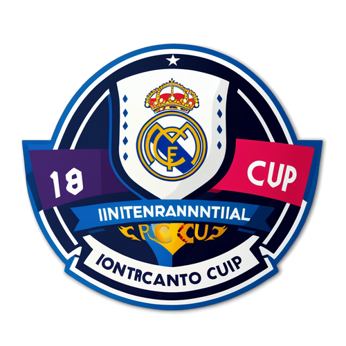 Sticker que dice 'Intercontinental Cup'