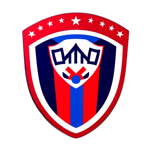 Autocollant du blason du Club Atlético de Madrid