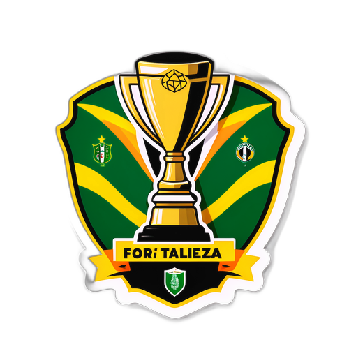 Sticker inspirado en la final de Palmeiras vs Fortaleza