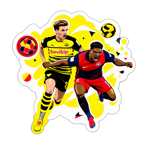 Intens fotballøyeblikk fra RB Leipzig vs BVB