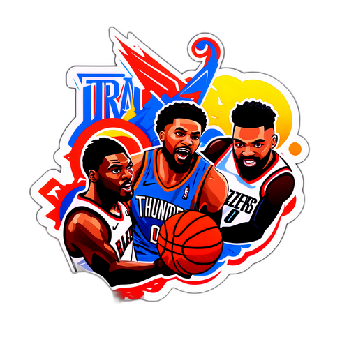 Pagsasalarawan ng Labanan ng Trail Blazers at Thunder