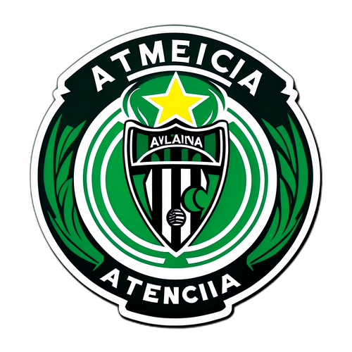 Sticker Representativo de la Cultura de los Fanáticos del Fútbol