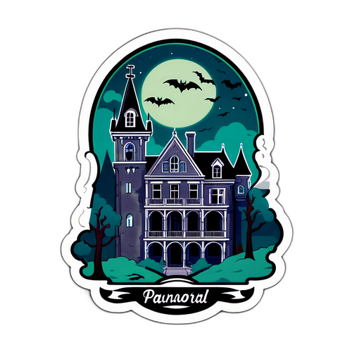 Mysterieuze Sticker voor Paranormal Flanders