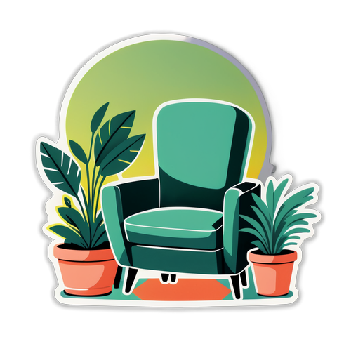 Chic Home Design Illustration