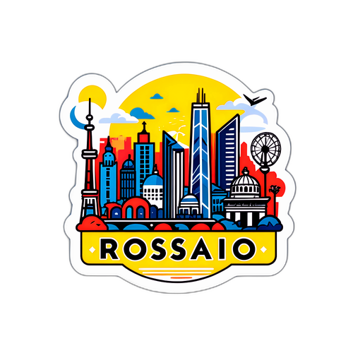 Stiker Artistik Kota Rosario