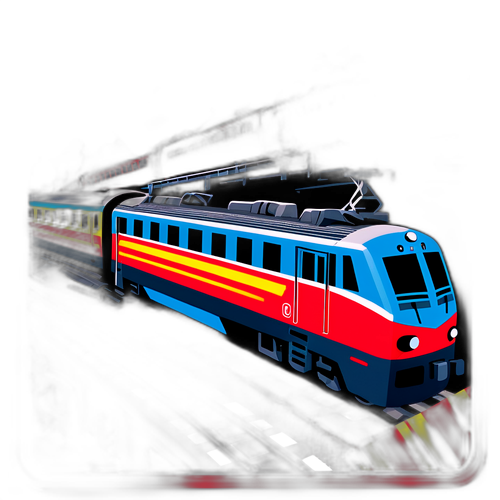 Adesivo di avvertimento per deragliamento del treno in Spagna