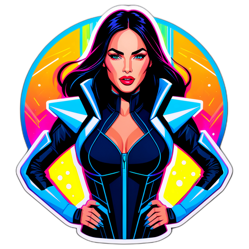Futurystyczna Megan Fox