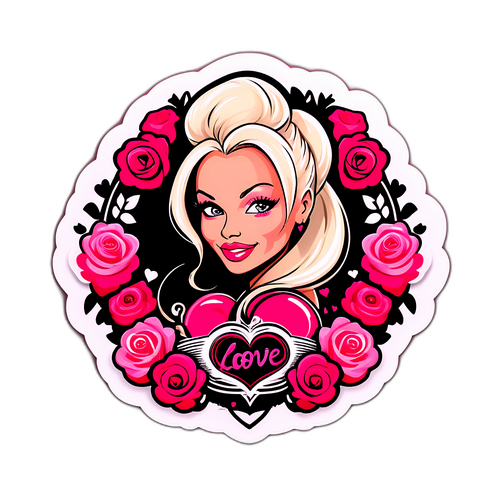 Serce i Róże dla Pameli Anderson