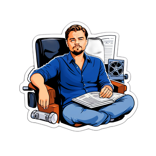 Leonardo DiCaprio elokuvasetillä