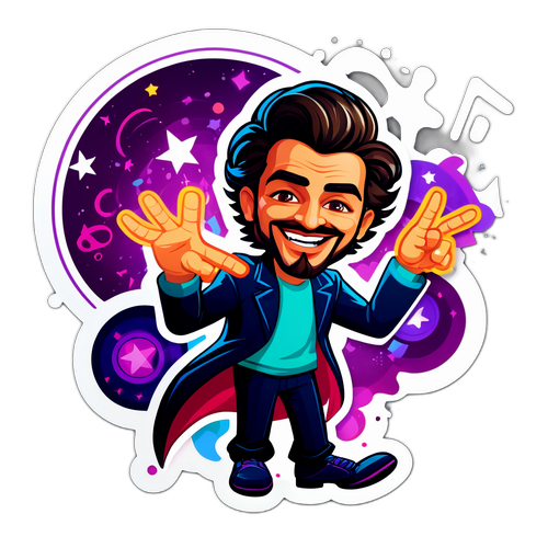 מדבקה מהנה של אמיר איבגי