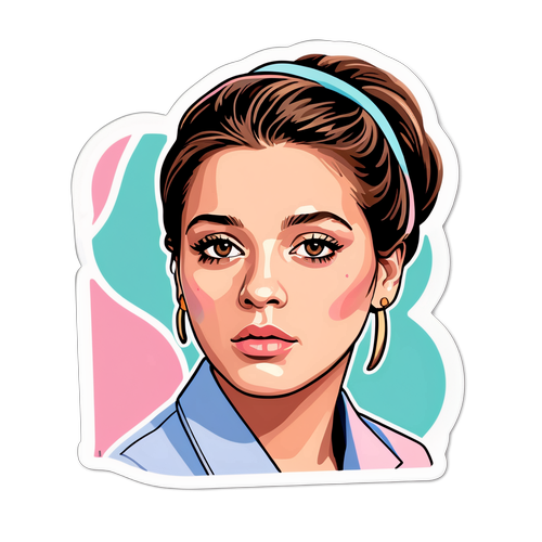 Autocollant d'Adele Exarchopoulos