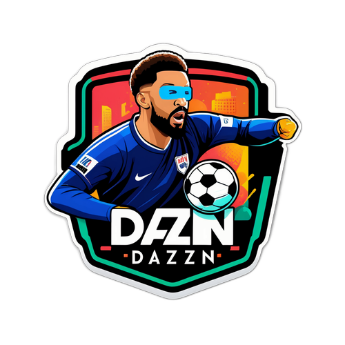 Stylový sticker pro DAZN