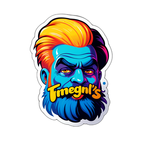 מדבקה עם סגנון ייחודי של איתי אנגל