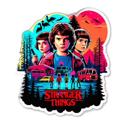 Personajes icónicos de Stranger Things