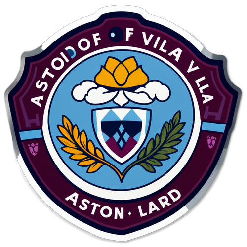 Nhãn dán vui nhộn cho Aston Villa