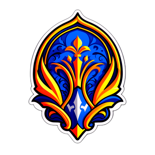 Логотип Конференц-ліги під чарівною українською завісою