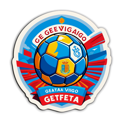 Sticker yang Merayakan Getafe dan Celta Vigo