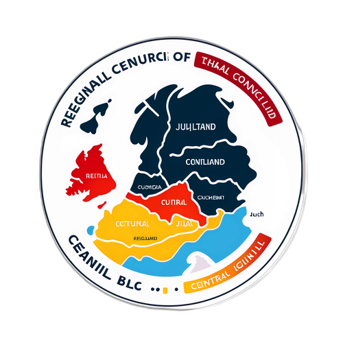 Sticker med Regional Council of Central Jutland