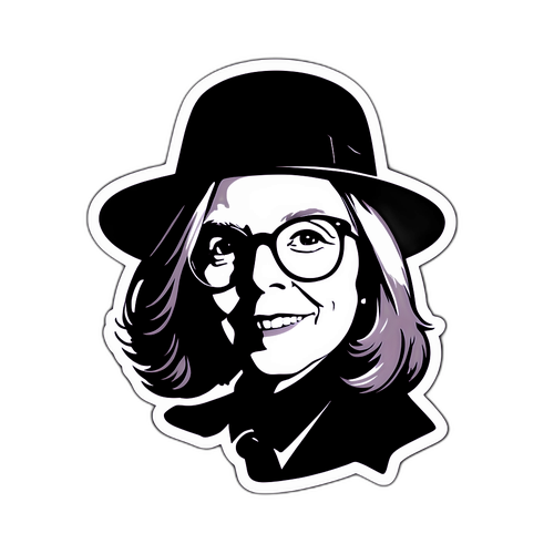 Paduan Siluet Diane Keaton
